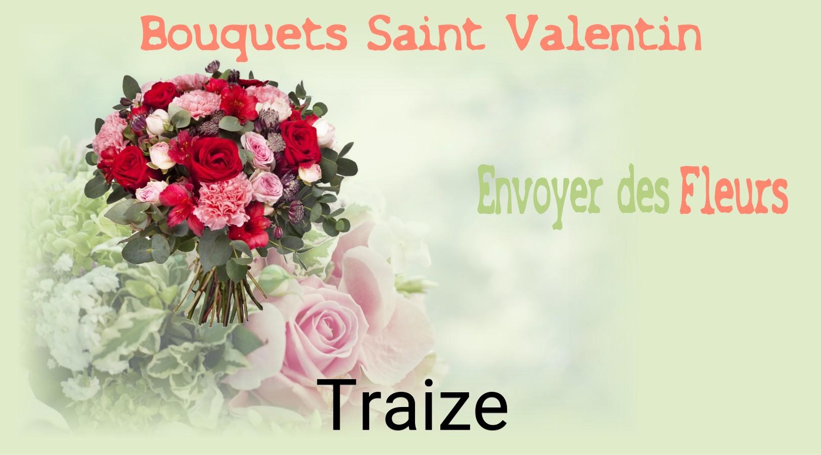 Roses de Saint-Valentin livrées à Traize